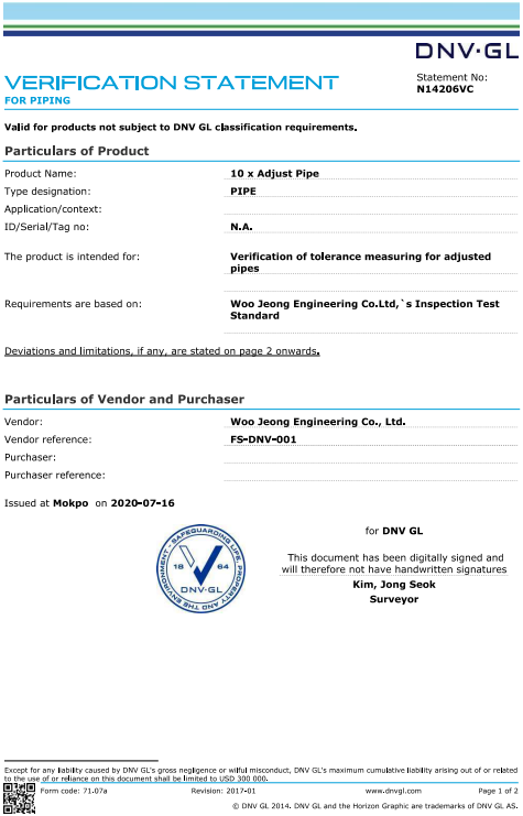DNV Certification